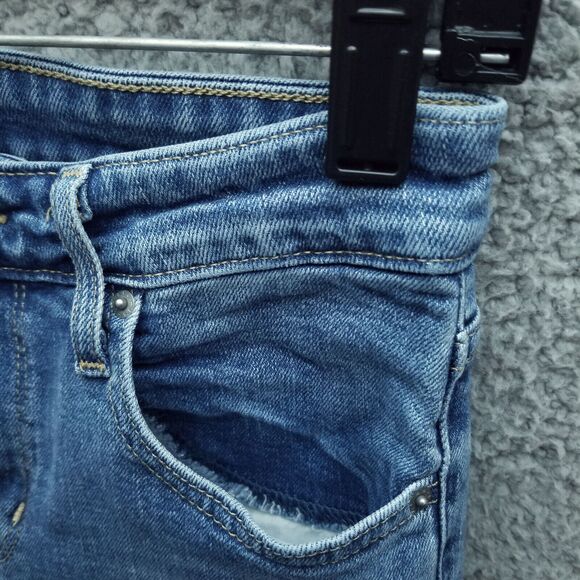 Levi Strauss Co. Women's 26 High Rise 721 Blue Skinny Jeans 26.5" 25.25" 9.5" - Picture 4 of 14